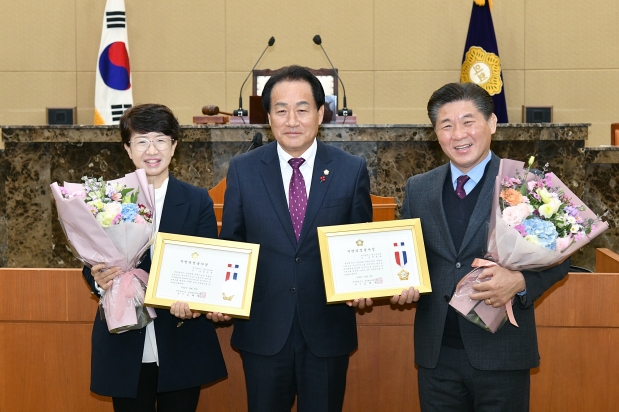 2022년 지방의정 봉사상 수상