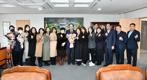 달성군 어린이집연합회 달성군의회 방문